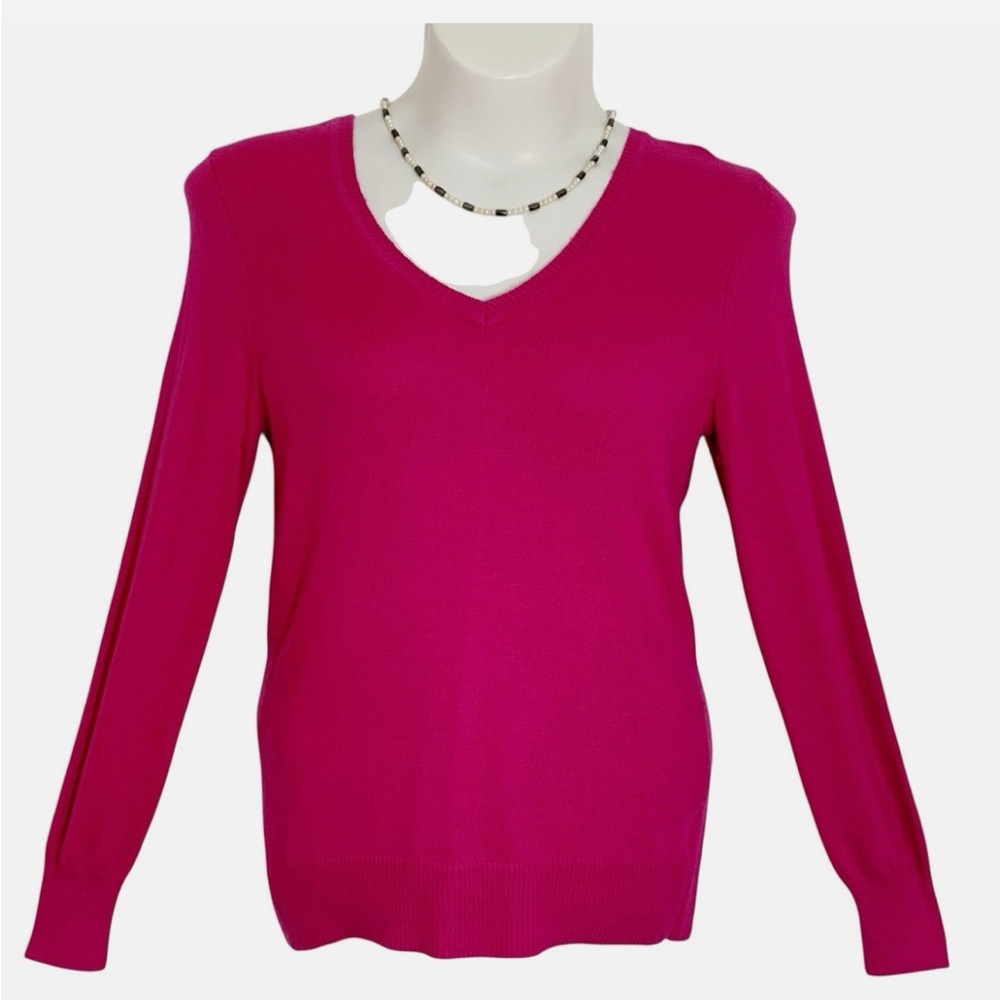 Vibrant Polyester V-Neck Long sleeve